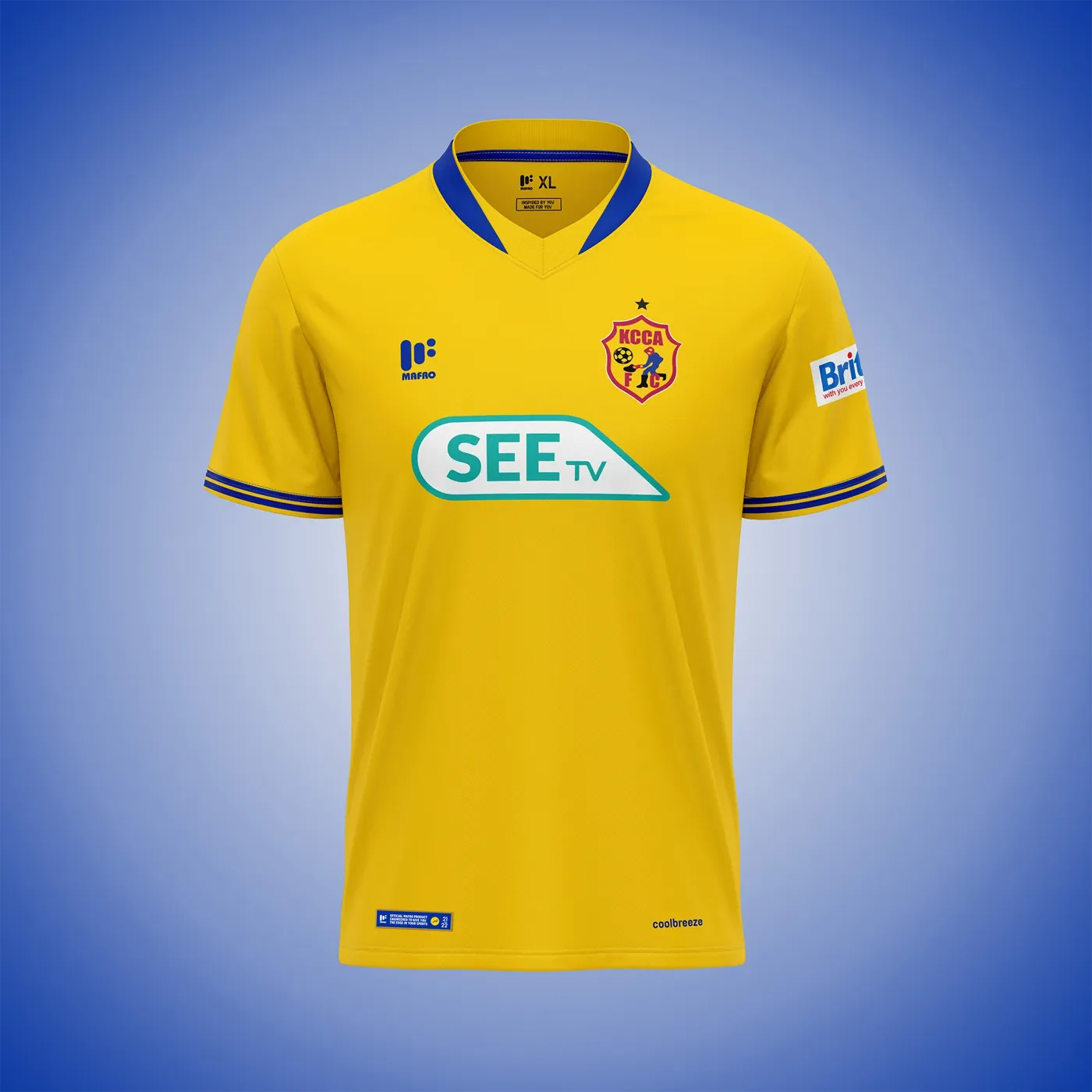 KCCA FC 21/22 kit by MAFRO